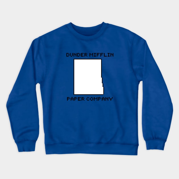 Dunder Mifflin Paper Company Crewneck Sweatshirt by PixelBarn